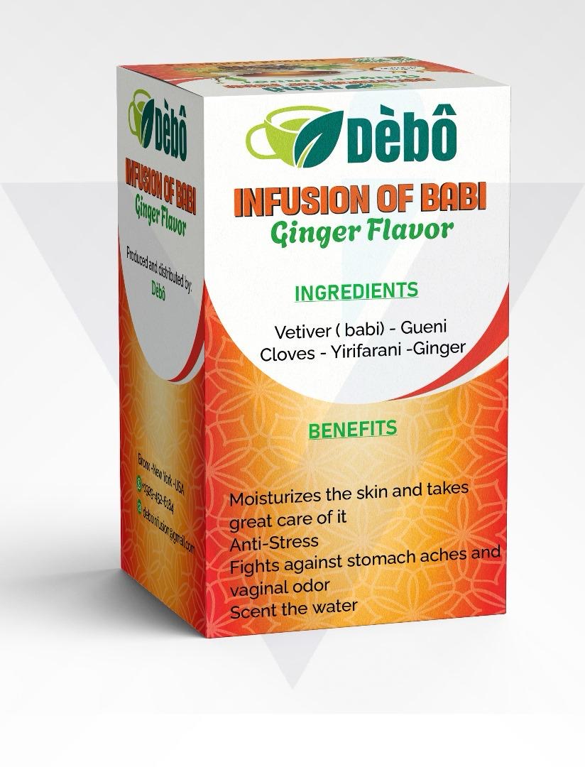 Infusion of Babi ( vetiver/ Khamare) ginger flavor