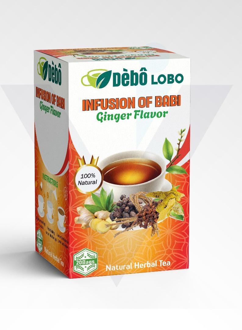 Infusion of Babi ( vetiver/ Khamare) ginger flavor